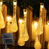Outdoor Solar String Light Waterproof Solar Story Light Courtyard Fence, Christmas Party Decoration Light