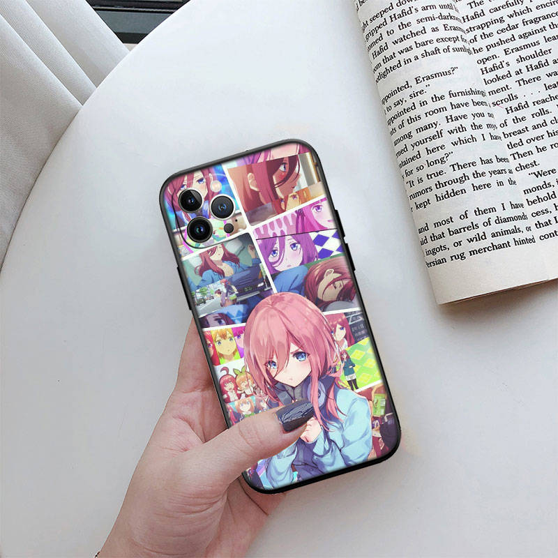 IR19 Miku Nino Itsuki Nakano Shell for Samsung Note 20 10 S25 Plus Ultra Lite A51 A52 A53 A71 A72 A73 M20 M30 M21 M31 M51 A11 A70 A56 A26