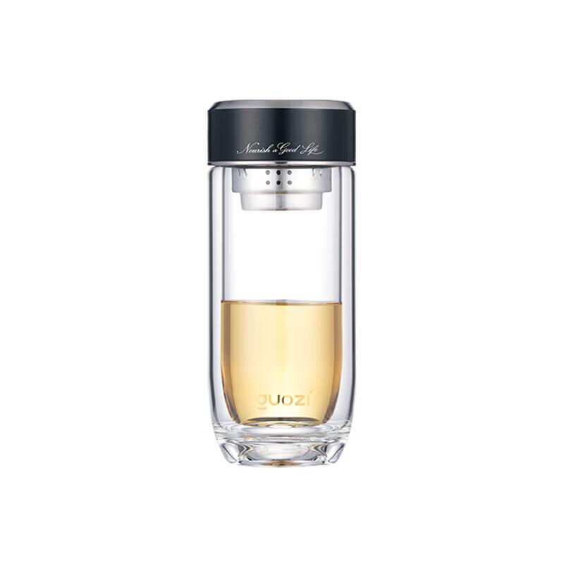 Guozi GZ-S78 Double-Layer Glass Tea Tumbler