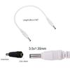 Long lasting DC3.5x1.35mm Power Adapter Cord for Electronic Devices 20cm