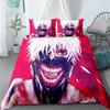 Tokyo Ghoul Anime 3D Printed Bedding Set Duvet Cover Pillowcases Comforter Soft Bed Linen for Fans