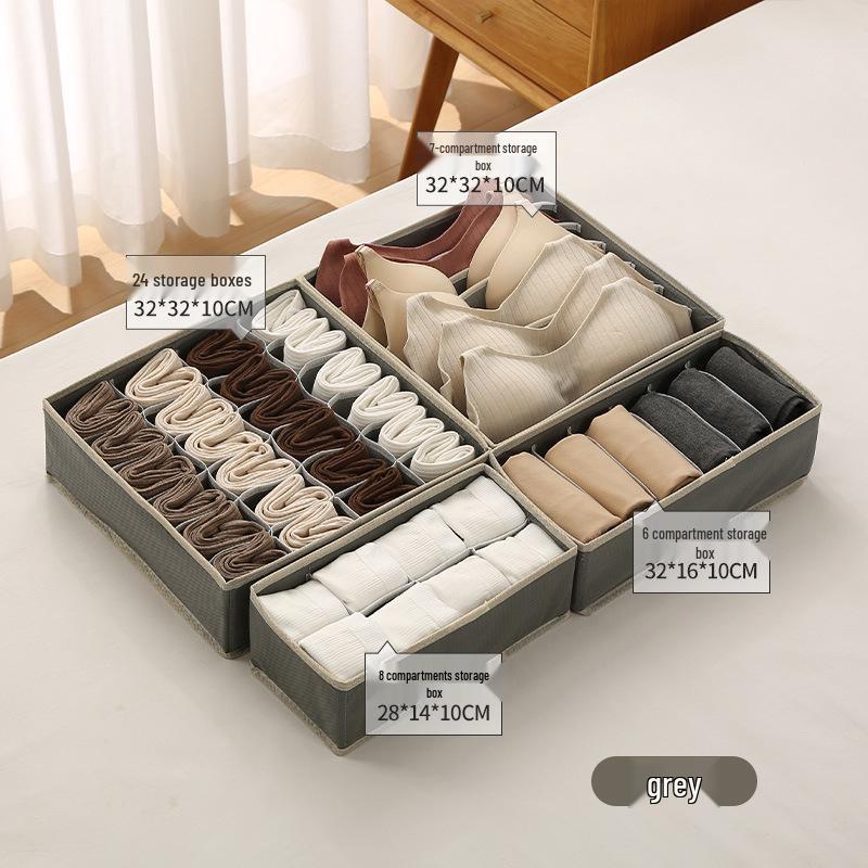 Foldable Non-woven Fabric Underwear Drawer Organizer 
