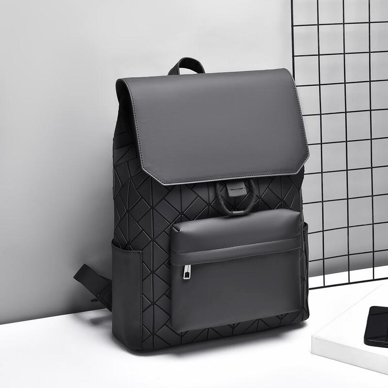 Huanaheim Men s Reflective Business Travel Laptop Backpack 31x13x43 cm