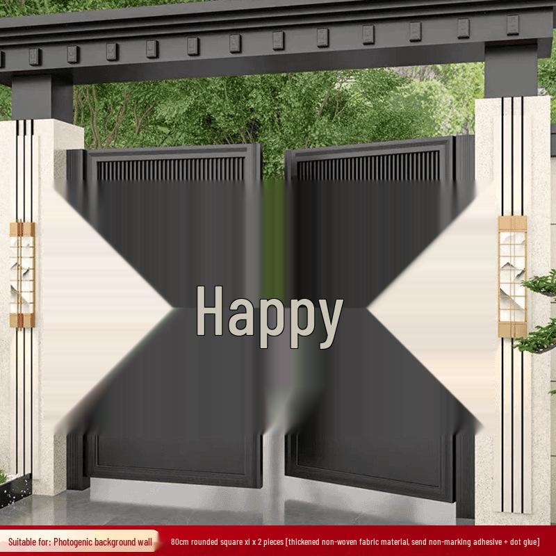 Lot d'autocollants Double Bonheur de Mariage: Décorations de chambre, fenêtre, porte et fiançailles