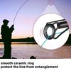 8 Stück/Packung Angelrute Keramik Führungsringe Set 8 Größen 6mm 8mm Außendurchmesser Ersatz Angelrute Ösen Ersatz