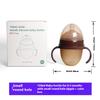 Baby weaning silicone bottle, wide mouth with rice paste spoon head water cup suction nozzle imitation breast milk anti-flatulence bottle