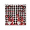 Custom Christmas Gnome Blackout Curtains: High Precision, Sun Protection, Thickened Polyester