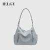 High-End All-Match Messenger Bag Trendy Fashion Tote Bag Large-Capacity Portable Commuter Bag
