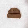 In Stock: Zsiga Korean Retro Knitted Wool Hat - Autumn/Winter Roll Brim Pullover