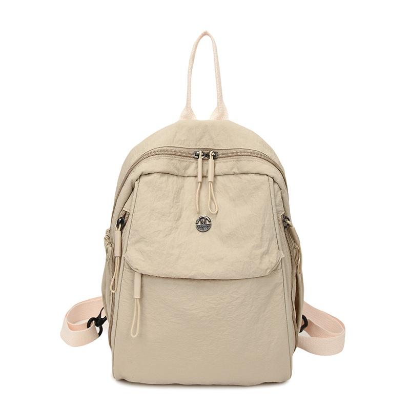 Schoolbag1011 New Multifunctional Breast Bag Backpack Versatile Casual Shoulder Bag Lightweight Large Capacity Simple Satchel Women's Bag