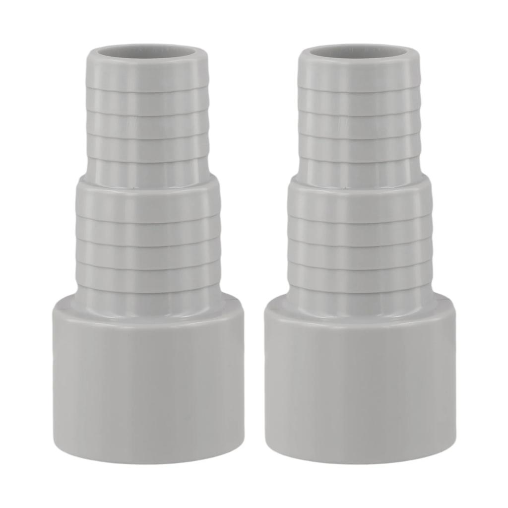 Pool Pump Hose Connector with 50 Mm Socket for For Hoses of 32 Mm and 38 Mm Inner Diameter To Reliable Water Circulation
