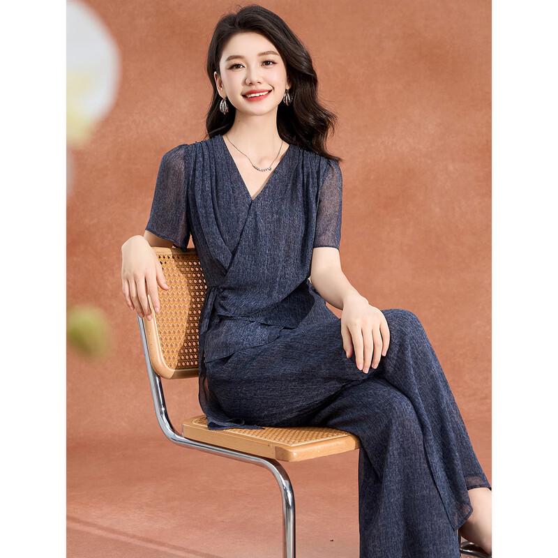 

Meilannie French Wrap Two-Piece Set 3XL
