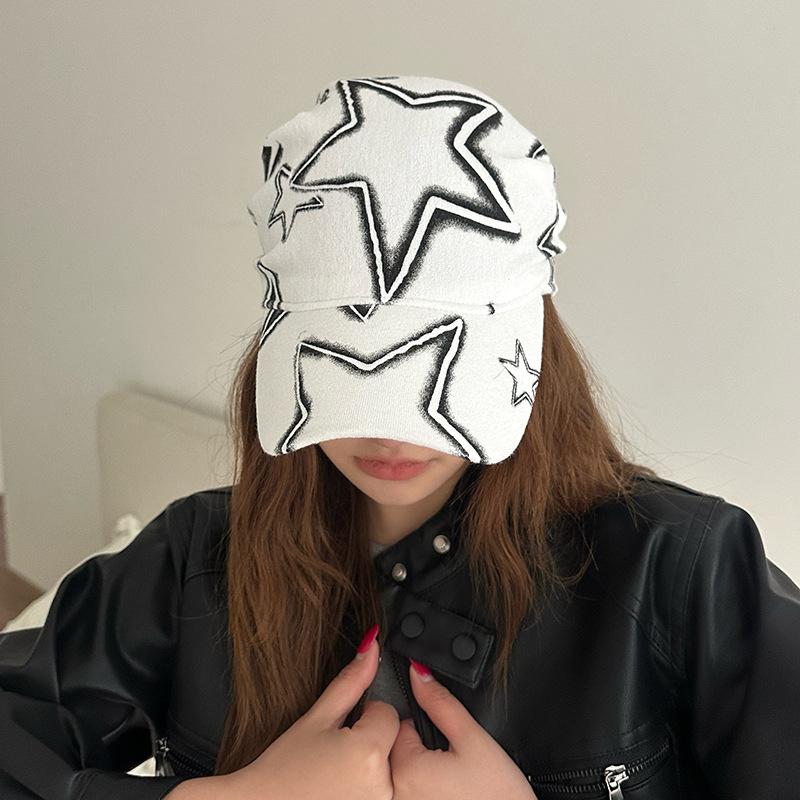 -Hop Bandana Hats Women New Spring-Summer Styl Sweet and Cool Girl's Versatile Sunshade Baseball Cap Turban Hat