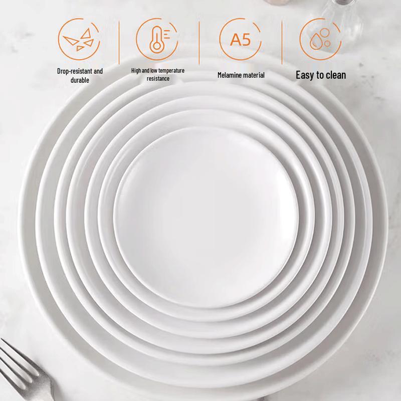 Melamine Shallow Buffet Plate
