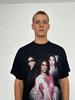 2026 SpringSummer 25FW Kim Kardashian Portrait Photo Distressed HighQuality Fashion Casual Comfortable Short Sleeve Vinta