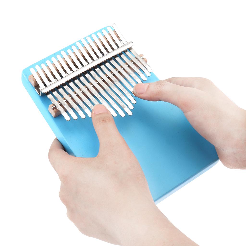 17 Tasten Daumenklavier Kalimba Single Board Pine Mbira Mini Keyboard Instrument 6 optional