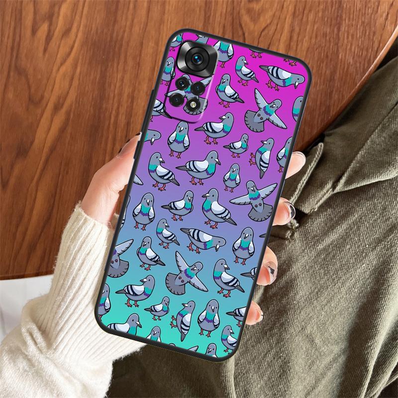 Pouzdro Holubi Pro Xiaomi Redmi Note 14 Pro 13 12 11 10 15 Pro Plus Redmi 15 C 13 10C 12C 13C 14C Kryt