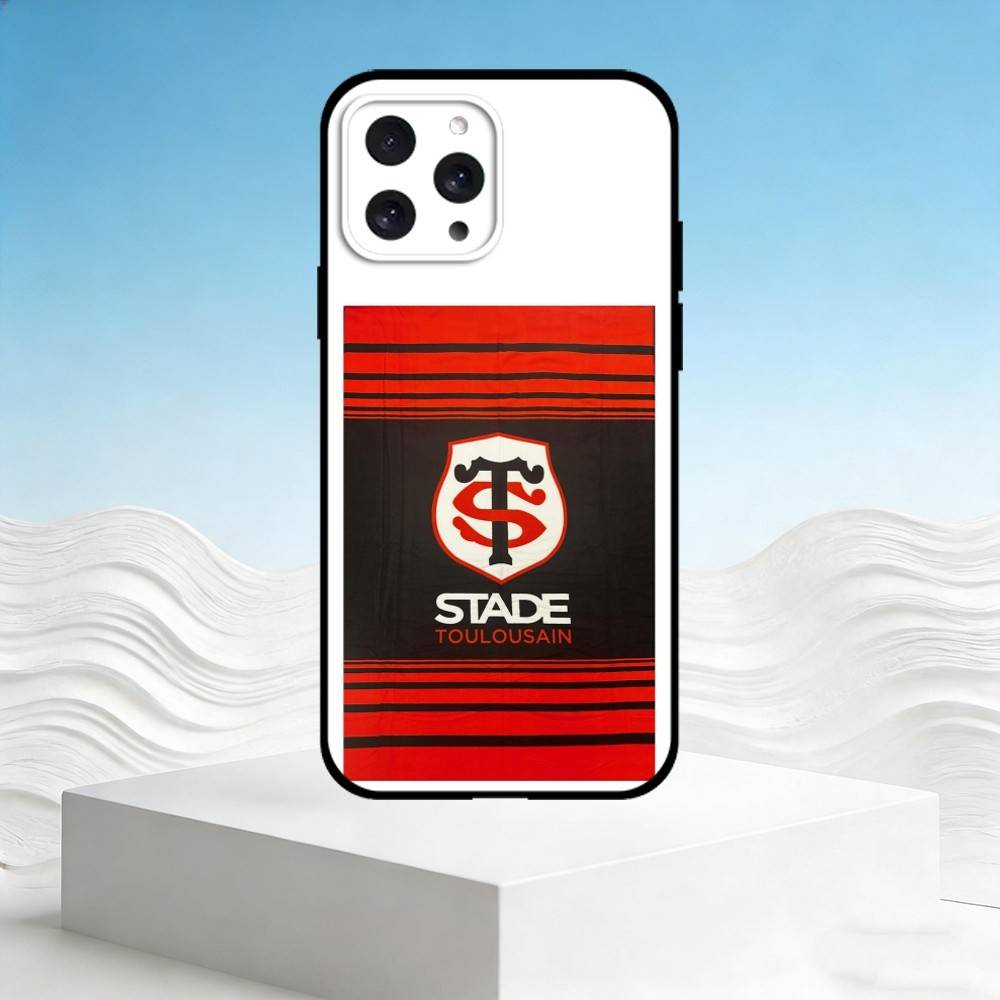 S-Stade-Toulousain Phone Case For iPhone 17,16,15,14,13,12,11 Plus,Pro Max,SE4Soft Silicone Black Cover