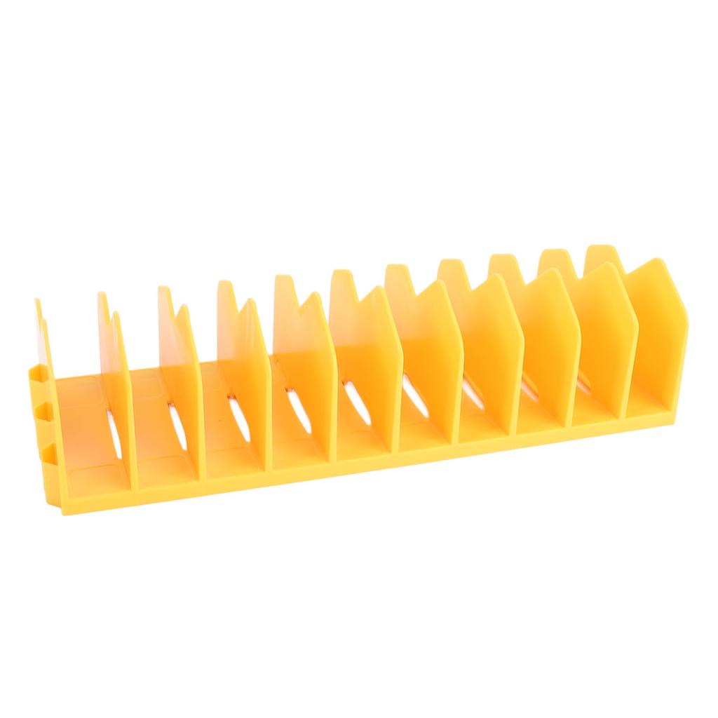 2PCS Wrench Organizer ABS Space Saving Multifunctional 10 Slot Wrench Holder for Pliers Ratchets Scissors Screwdrivers