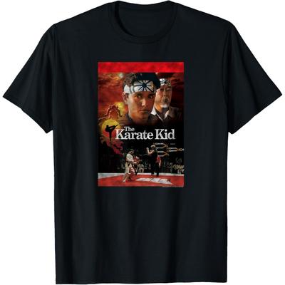 The Karate Kid Filmplakat Abgenutztes Vintage Film T-Shirt