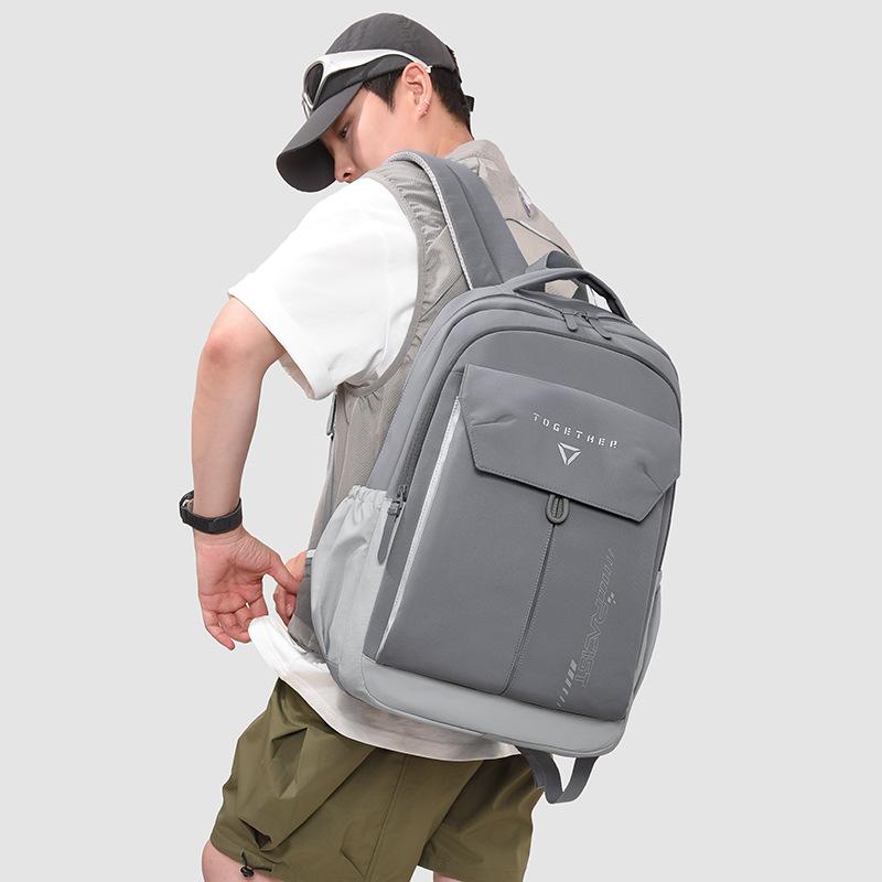 Schoolbag Large Capacity Travel Backpack Student School Bag Men's Outdoor New High Quality Fashion Simple Backpack