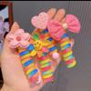 Molans Rhinestone Star Hair Tie Ponytail High Elastic Durable Scrunchies Hair Bands For Girl Korean Hair Ropes Bands