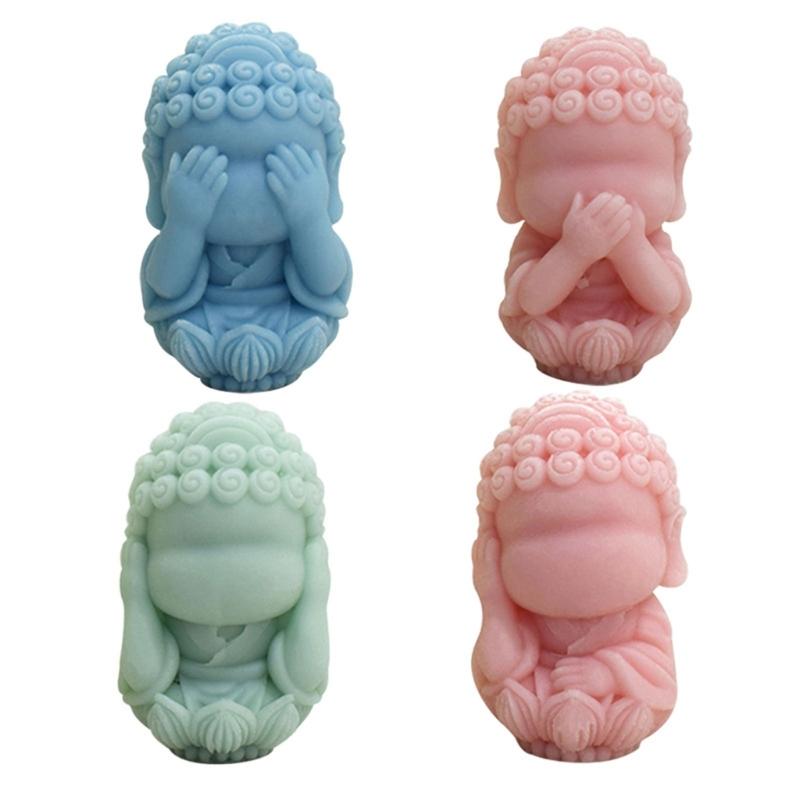 Statue Candle Mold for Making Candle Gypsum Ornaments Home Decorations DIY Craft,  3D Statue Candle Silicone Mold
