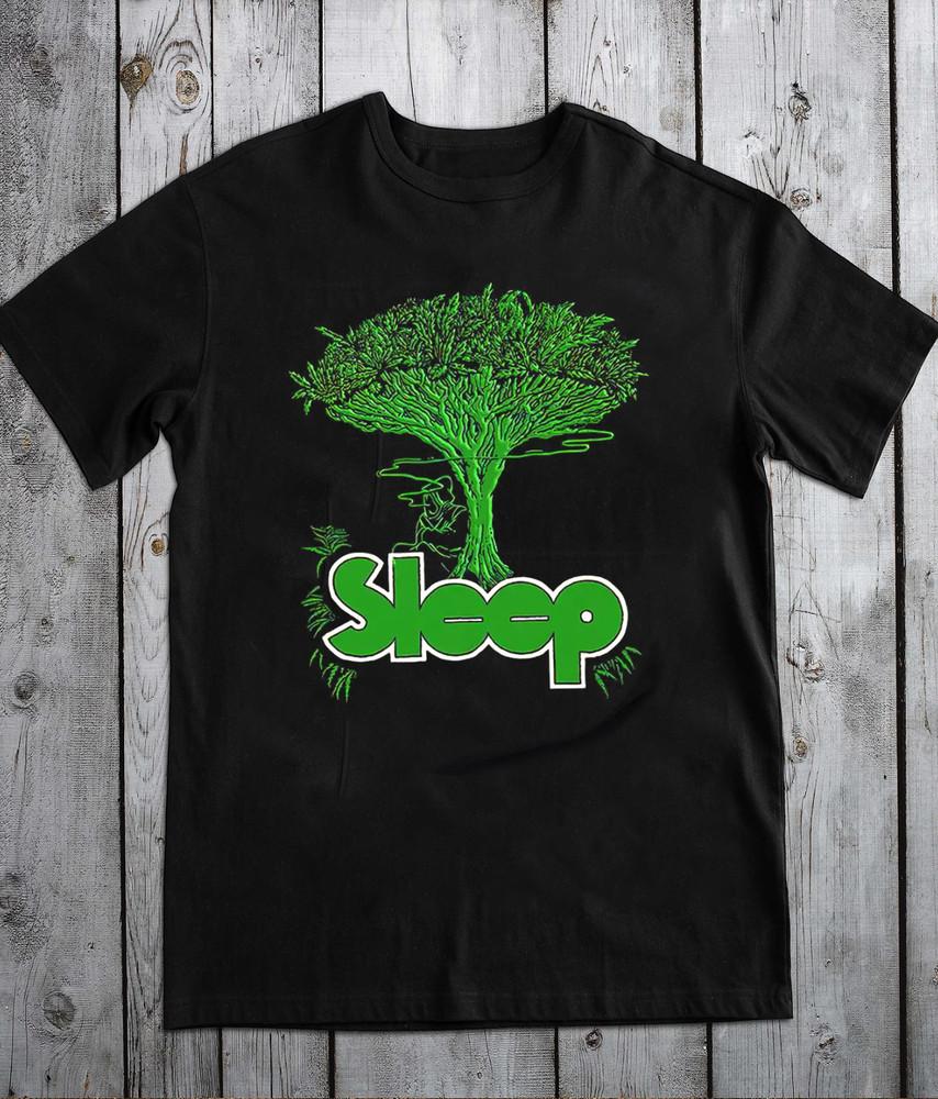 Sleep Band Stoner Short Sleeve Cotton tee Shirt gift Family MD1567 Unisex T-Shirt L