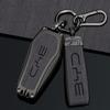 Zinc Alloy New Leather Car Key Case Cover Shell Fob For BYD Song Plus Atto 3 Han EV DM Qin Seal Dolphin Protective Auto Keychain