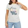 Womens/Ladies Happy Camper T-Shirt