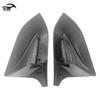 Tesla Model 3 (2017-2020) Horn and Rearview Mirror Cover In Glossy Black.