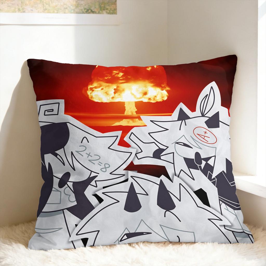 Fpe F-Fundamental P-Paper E-Education Pillow Case Soft Pillow Cover For Office Car Home Decor Vintage Cushion Cover