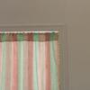 Short Curtain Gray Striped Cotton And Linen Half Curtain Half Curtain Window Curtain Coffee Curtain Small Window Curtain