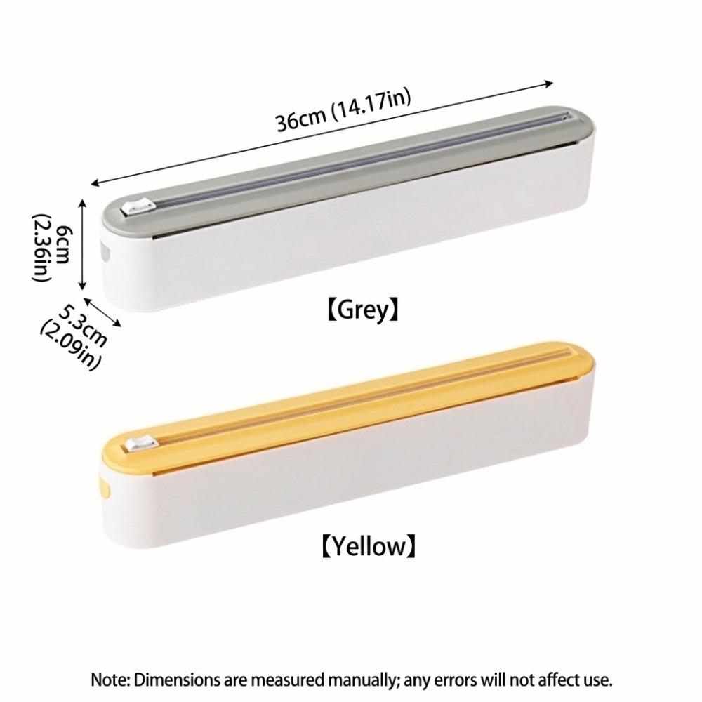 Durable Wrap Dispenser Magnetic Stretch Film Cutter Food Cling Film Dispenser kitchen
