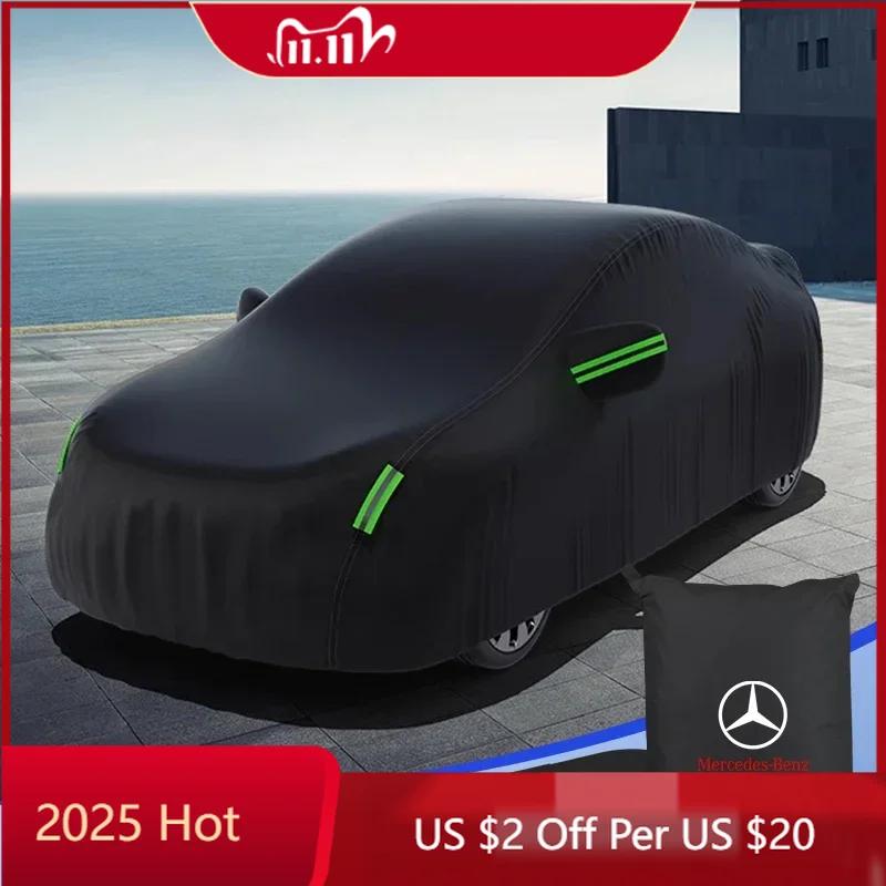 zbwfj2 Hot 2026 Car Cover Outdoor Protection Full Exterior Cover Sunshade Dustproof Protection Cover for Mercedes benz A GLK GLA w204 W