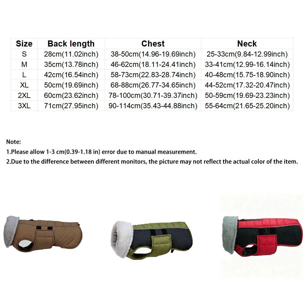 Thickened Dog Vest Jacket Windproof Dog Ski Suit Practical Dog Cotton Coat  Cold Weather