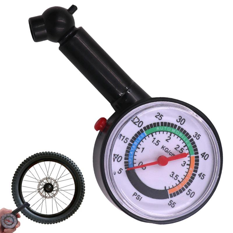 High Accuracy Tire Pressure Gauge Black For Accurate Car Air Pressure Tyre Gauge For Car Truck And Motorcycle