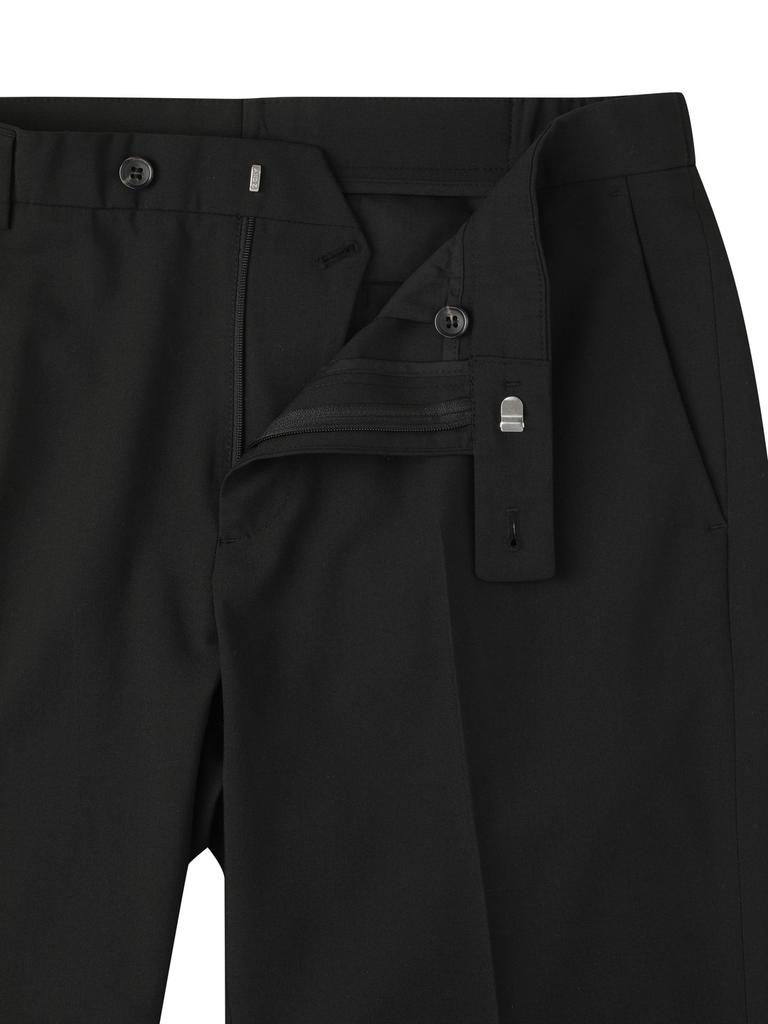 AND Z Men'S Coolmax Standard Fit Slacks_Blg2Pp1002Bk