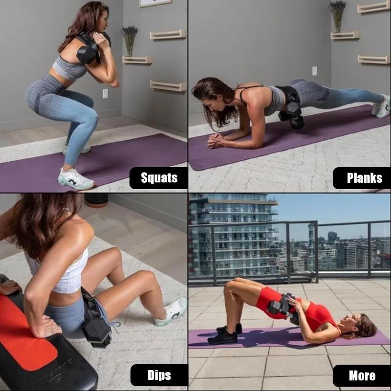 Free Weight Training Belt for Hip Thrusts Glute Bridges Squats Lunges Ideal Companion for Dumbbells Kettlebells In Leg Day