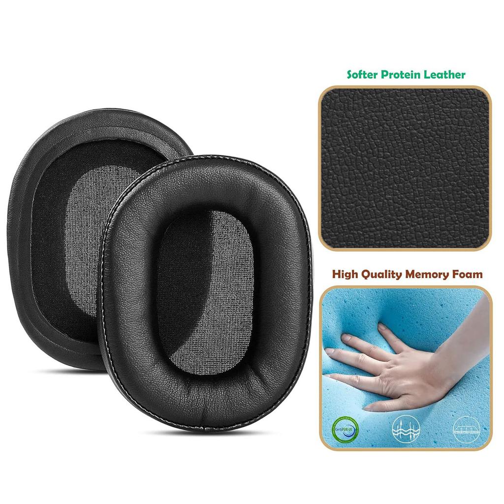 Thicker Ear Pads Cushions for JBL J88 J88I J88A Headset Breathable Ear pads Improve Sound Quality and Comfort Earcups