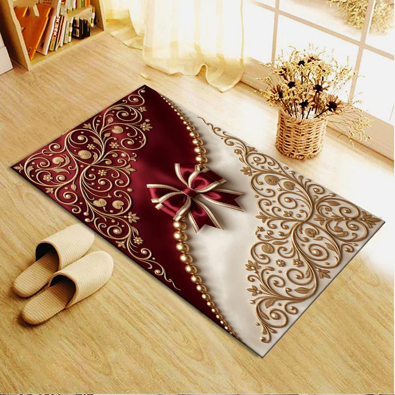2025 New Gorgeous bow Carpet Rug for Living Room Bedroom Home Sofa Decoration,Kids play Non-slip Floor Mat