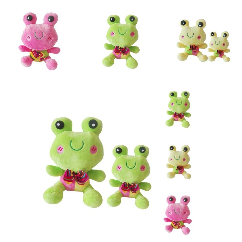 Cute Big Eyed Frog Plush Toy Soft Stuffed Hug Doll Perfect Gift For Kids