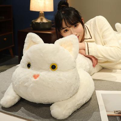 Cat Pillow Doll Girl Sleeping Long Pillow Kitten Rag Doll Cute Plush Toy Gift