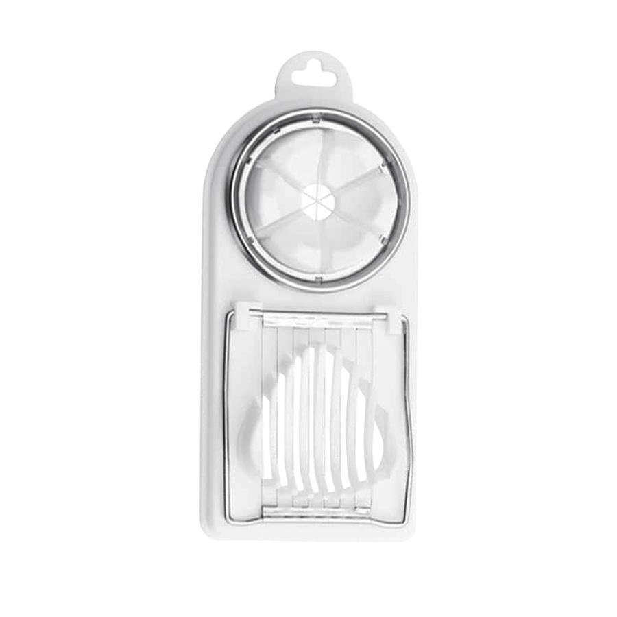 

Multifunctional Base egg cutter 2-in-1 stainless steel wire pull egg cutter for hanging high-quality kitchen accessory tools