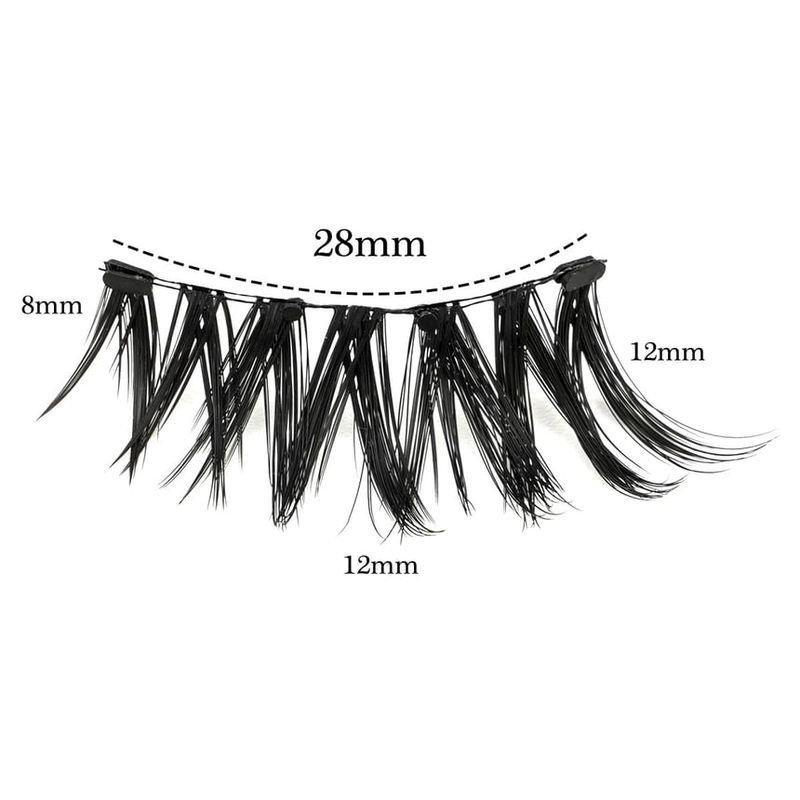 Lashie - Dense Magnetic Glue-free False Eyelashes