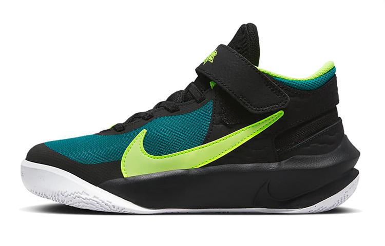 Nike Team Hustle D 10 Flyease Game Ready Slip Resistant Cushioning Abrasion Resistant Mid top DD7303-012