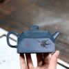 1pc Chinese Tea Ceremony Gifts 250ml Authentic Yixing Tea Pot Handmade Purple Clay Xishi Teapot Hole Filter Beauty Kettle