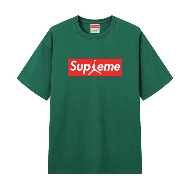 ZL06 Supreme 2025 Summer Pure Cotton Round Neck Printed T-shirt, High-quality Couple T-shirt