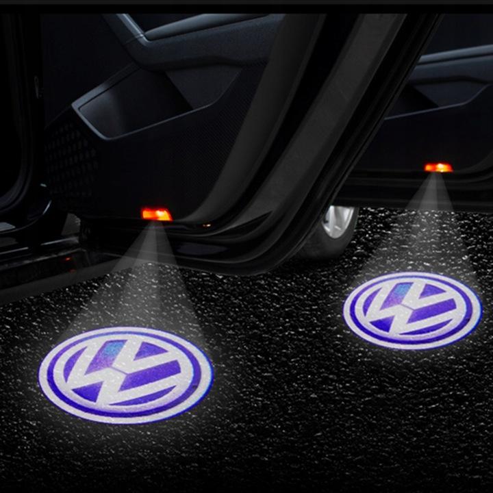 2X Led Logo Projektor Volkswagen Vw Passat B5 Fl Phaeton Touareg