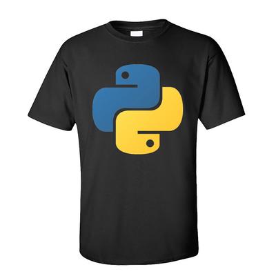 Python T-Shirt Herren Gutscheine Fitness T-Shirt Männermode Lässiges T-Shirt Geek C++ Grafik T-Shirts Sommer Übergroßes T-Shirt Ropa Hombre